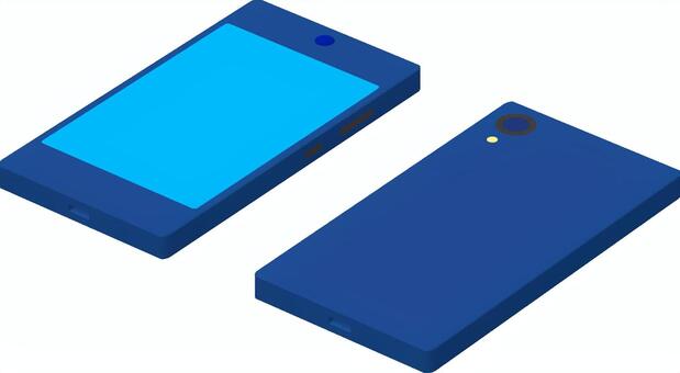 スマートフォン 電子機器,電話,携帯電話,スマートフォン,スマホ,iphone,薄型,群青色,蛍光色,3dcgのイラスト素材