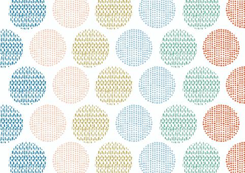 北欧風ドット1 北欧,ドット,水玉,手描き,ノルディック,背景,壁紙,ポップ,かわいい,カジュアルのイラスト素材