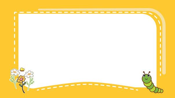 かわいい昆虫フレーム（青虫）2 青虫,アオムシ,フレーム,幼虫,蝶,春,可愛い,かわいい,芋虫,背景のイラスト素材