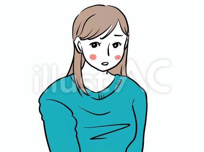 告白されて困惑する女性