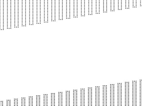 高さの異なる縦線が並ぶ抽象的なボーダー フレーム,背景,飾り枠,抽象,タイトル,パターン,ライン,お知らせ,あしらい,縦線のイラスト素材