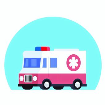 乗り物 017 乗り物 017 救急車,医療,病院,乗り物,救助,緊急,救急,看護,交通,健康のイラスト素材