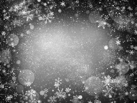 Glitter background with starry sky and snowflakes, , JPG