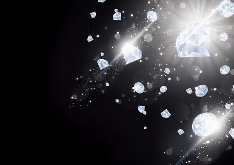 ダイヤモンドと光のフレアの背景素材 ダイヤモンドと光のフレアの背景素材 ダイヤモンド,結晶,宝石,光,パーティクル,フレア,背景のイラスト素材