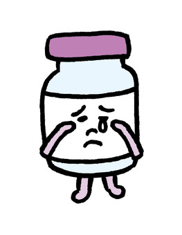 Illustration, vaccine, cry, sad, 