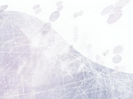 彩光の波-モノトーン05 抽象,背景,グラデーション,光,柔らかい,上品,高級感,透明感,デザイン,シンプルのイラスト素材