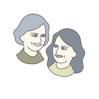 シニア シニア,友達,パートナー,夫婦,シニアライフ,シルバー,シルバーライフ,シルバー世代,シニア世代のイラスト素材