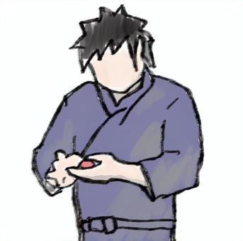 修行中のお寿司屋さん 修行中のお寿司屋さん 寿司,鮨,料理,調理,飲食店,レストラン,割烹,和食,日本料理,専門のイラスト素材