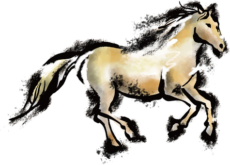 2026年 午年用年賀状素材44 2026年 午年用年賀状素材44 午年,午,2026,年賀状,テンプレート,年賀はがき,馬,馬年,年賀,新年のイラスト素材