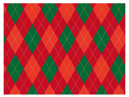 クリスマスカラーのアーガイル柄背景素材 クリスマスカラーのアーガイル柄背景素材 アーガイル,背景,ひし形,模様,アーガイル柄,チェック,かわいい,赤のイラスト素材