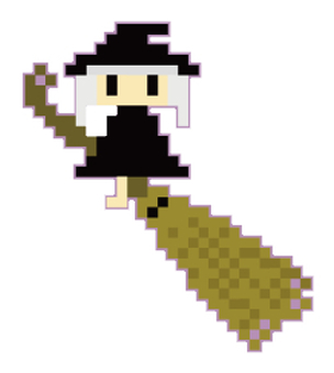 魔女 魔女,ハロウィン,ほうき,黒,ウィッチのイラスト素材