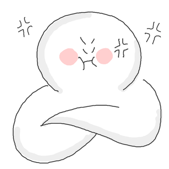 怒る人 怒る人 怒る,かわいい,不服,人,文句,不機嫌,不満,注意,注意喚起,禁止のイラスト素材