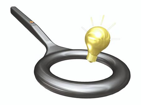 金属探知機で大発見 金属探知機,金属探知器,電球,セキュリティ,反応,発見,ボディチェック,空港,防犯,対策のイラスト素材