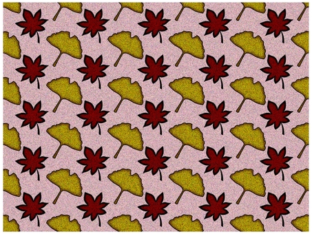 紅葉と銀杏の壁紙