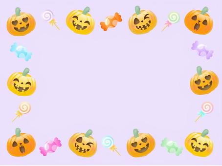 ハロウィン ハロウィン,フレーム,万聖節,お祭り,秋,文化のイラスト素材