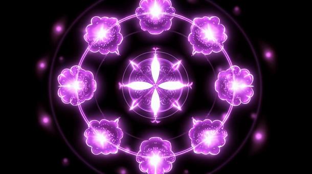 purple magic circle, , JPG