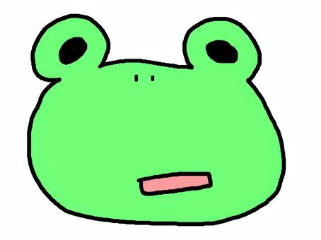 Illustration, lethargic, frog, a kodhok, 