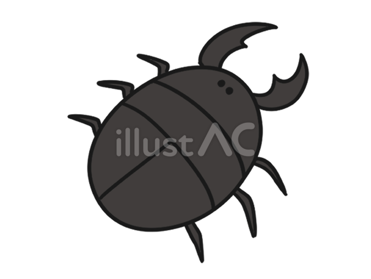 クワガタムシ　イラスト 生き物,クワガタムシ,虫のイラスト素材