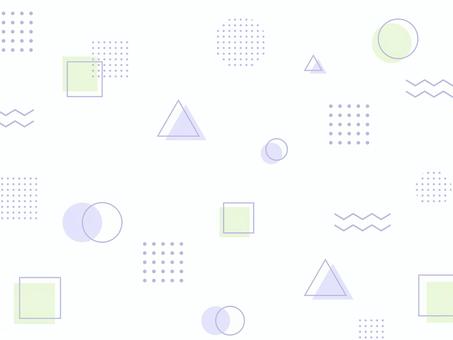 パステルなメンフィス背景 緑 青 背景,メンフィス,パステル,くすみカラー,緑,青,水色,北欧,幾何学,やわらかいのイラスト素材