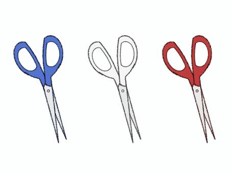 Hình minh họa, kéo, văn phòng phẩm, trường học, 