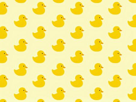 アヒルのおもちゃのかわいい背景イラスト アヒル,背景,鳥,壁紙,かわいい,黄色,デザイン,イラストのイラスト素材