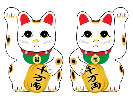 Lucky Cat · Right Left, , JPG, PNG and AI