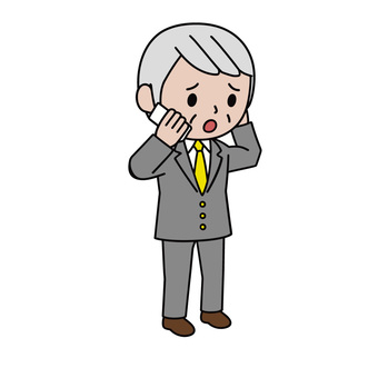 通話で困る人 通話で困る人 人物,スマホ,炎上,sns,絶望,挫折,悩み,困惑,苦悩,苦しみのイラスト素材