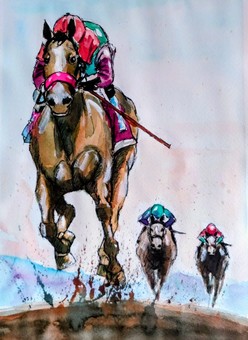 horse racing, , JPG