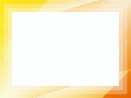 グラデ背景004_B++枠 背景,バック,グラデーション,イメージ,シンプル,シャープ,模様,バナー,オレンジ,橙のイラスト素材