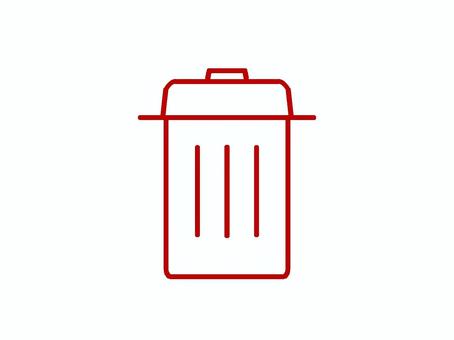 ゴミ箱のマーク ゴミ箱,パソコン,デスクトップ,マーク,アイコン,シンボル,シンプル,手描き,捨てる,空にするのイラスト素材