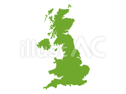 ゆるいイギリスのマップ