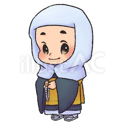 尼僧(頭巾)