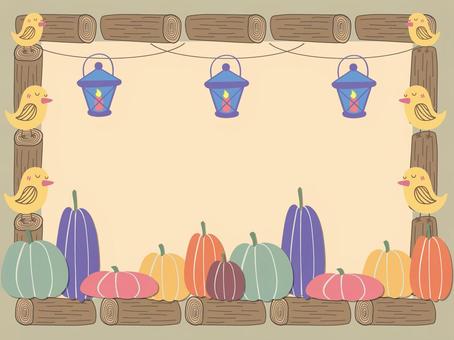 秋■かぼちゃのフレーム