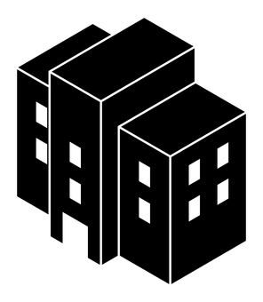 建物 ビル,家,建物,アイコン,マンション,オフィス,不動産,企業,事務所,施設のイラスト素材