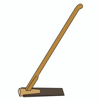 平鍬 平鍬 平鍬,弥生時代,農具,木製,農作業,稲作,歴史,考古学,遺物,文化のイラスト素材