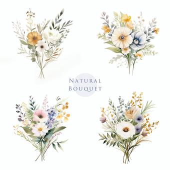 natural flower bouquet, natural flower bouquet, bouquet, natural, flower,