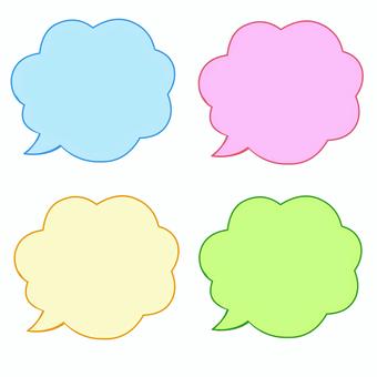 ふきだし　セット