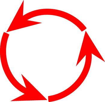 Red Arrow, red, arrow, cycle, JPG and PNG