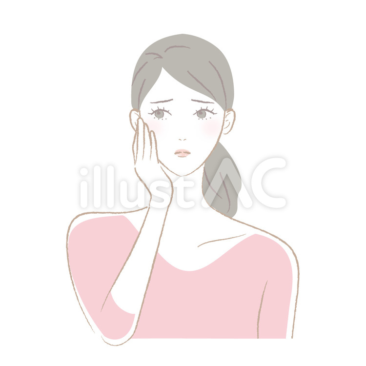 美容系女性20 美容,女性,女のイラスト素材