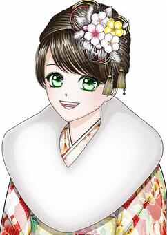 20-year-old woman wearing a red dress, JPG and PNG 20-year-old woman wearing a red dress, scarf, white, adult type, JPG and PNG