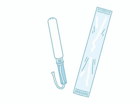 タンポン タンポン,生理用品,生理,性教育,やさしい,手描き,かわいいのイラスト素材