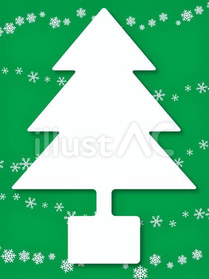 クリスマスツリー背景