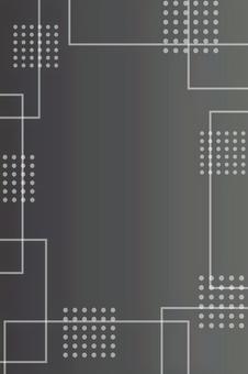 グラデーションの幾何学フレーム背景 黒 背景,グラデーション,メンフィス,フレーム,幾何学,黒,テクノロジー,it,デジタル,サイバーのイラスト素材