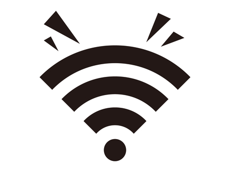 アイコン【Wi-Fi】 アイコン【Wi-Fi】 アイコン,ピクトグラム,wi-fi,電波,インターネット,ネット,デザイン,サンプル,シンプル,ベースのイラスト素材