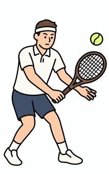 男子テニス選手