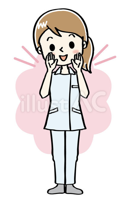 看護師 ポーズ 全身 女性8