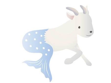 摩羯座插畫 摩羯座插畫