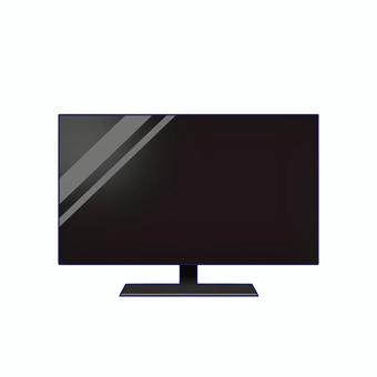 テレビ テレビ,家電,液晶,画面,画像,映像,公共放送,情報媒体のイラスト素材