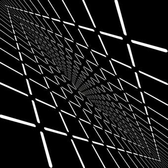 チェック遠近 チェック,線,並ぶ,破線,交差,シンプル,黒,背景,遠近のイラスト素材