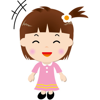 Girl (Laugh), , JPG, PNG and AI